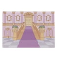 thumbnail image 1 of Castle Cutting Board, Cartoon Interior of Fantasy Palace Print, Decorative Tempered Glass Cutting and Serving Board, in 3 Sizes, by Ambesonne, 1 of 2