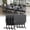 55.1in, variant on Folding Conference Room Table with Casters, Flip Top Mobile Training Meeting Table with 2 Cable Grommets, Modular Conference Table for Boardroom Classroom Office (2PCS 47.2in)