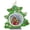 Tree, variant on Kurt S. Adler Christmas Picture Frame Ornament - One Ornament 3.75 Inch, Polyresin - Photo Memories D4203 Package