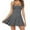 Gray, variant on IROINNID Women's Sleeveless Sundress Square Neck Camisole Square Collar Tie-Dye Dress Sexy Dress Regular Tie-Dye Dress