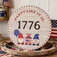 thumbnail image 6 of Beautynvta Patriotic Tabletop Decor, Red White Blue Independence Day Wooden Ornament for 4th of July 250th Anniversary Memorial Day Home Table Centerpiece Decor, 6 of 6