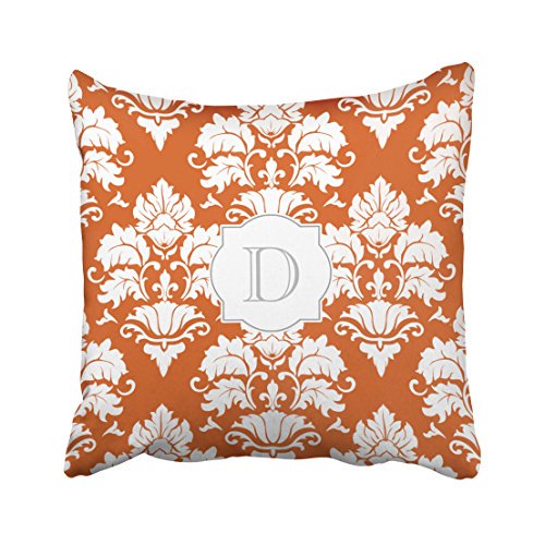 WinHome Decorative Pillowcases White Pumpkin Monogrammed ...