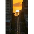 thumbnail image 2 of Getty, Bruce 13x18 Black Ornate Wood Framed with Double Matting Museum Art Print Titled - Lombard Street Cable Car, 2 of 4
