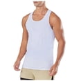 thumbnail image 5 of Athletic Tank Tops Men Lightweight Breathable Quick Drying Sleeveless Polo Shirt Workout Running Gym Tanks, 5 of 7