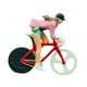 thumbnail image 2 of Figura de ciclista de resina a escala 1/64, modelo de miniatura para decoración de escritorio, coleccionable mujer, 2 of 9