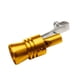 thumbnail image 4 of Silbato Turbo Para Modificación De Coche Silbato de escape de turbina modificado para coche, color dorado mediano, simulador de tubo de escape de motocicleta para sonido turbo (1 unidad) JASKFLY, 4 of 8