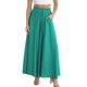 thumbnail image 1 of Pantalones Casuales para Mujer, con Cintura Elástica y Pierna , con Bolsillos. Verde M, 1 of 9