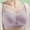 Gray, variant on purcolt Women's Wireless Bras No Underwire Soft Support Lightly Lined Breathable Mesh Lace Bralettes Full Coverage Everyday Bras Comfort Wirefree Minimizer Bras