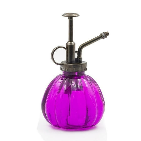 Thy Collectibles Flower Water Spray Bottle Can Pot Plant Mister Vintage Pumpkin Style Decorative Glass Plant Atomizer Watering Can Pot With Pump For