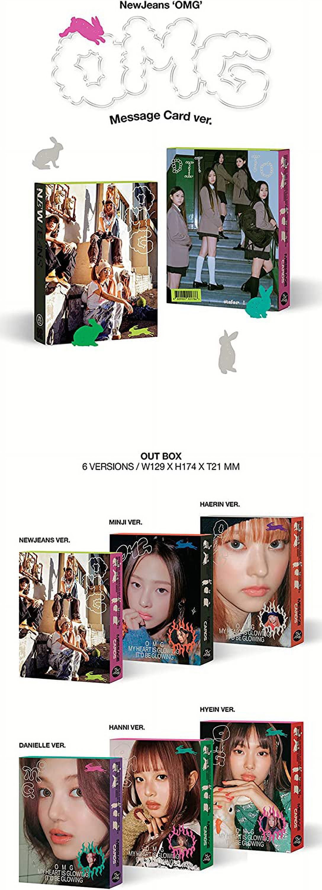 NewJeans 【 OMG 】 Weverse特典セット トレカ6枚＋アクキー NewJeans 【 OMG 】 Weverse特典セット トレカ6枚＋アクキー