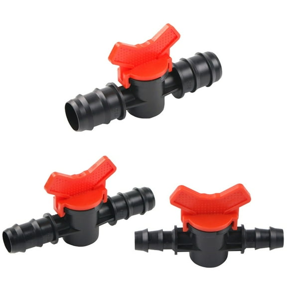 Shut-off Valve Ball Valve Connector PE Pipe PN4 Drip Hose 16 20 25 mm 16Mm X 16Mm Smile Home