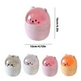 thumbnail image 2 of Clearance! Table Trash Can with Lid Small Trash Can Small Trash Can Trash Can Table Waste Small Wastepaper Basket for Desk Cute Trash Cans for Family Living Room Bedroom, 2 of 7