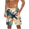 thumbnail image 2 of Dovford Mens Swim Trunks Long, Quick Dry Mens Boardshorts, 9 Inches Inseam Mens Bathing Suits 2025, 2 of 5
