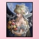 thumbnail image 3 of 11CT punto de cruz completo flor Anime Girl estampado DIY bordado costura Tmvgtek Oficina Multiescena Multifunción, 3 of 9