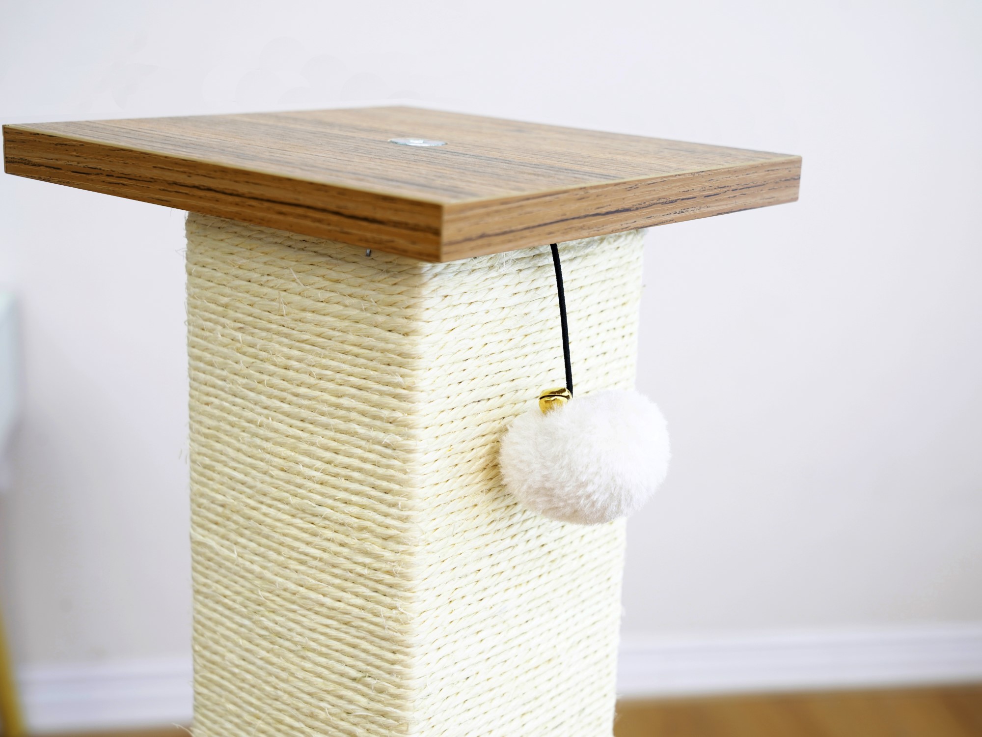 Vibrant Life Large Square Scratching Post, Beige