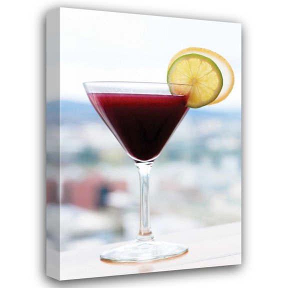 Erin Berzel 17x24 Gallery Wrapped Canvas Wall Art Titled - Cocktail Hour V