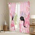thumbnail image 3 of Homewish Cartoon Game Console Curtains Pack of 2 (42x84 Each) for Kids, Modern Video Game Player Curtains Blackout, Pink Cherry Blossoms Bedroom Curtains, Blackout Curtains Home Decor, 3 of 6