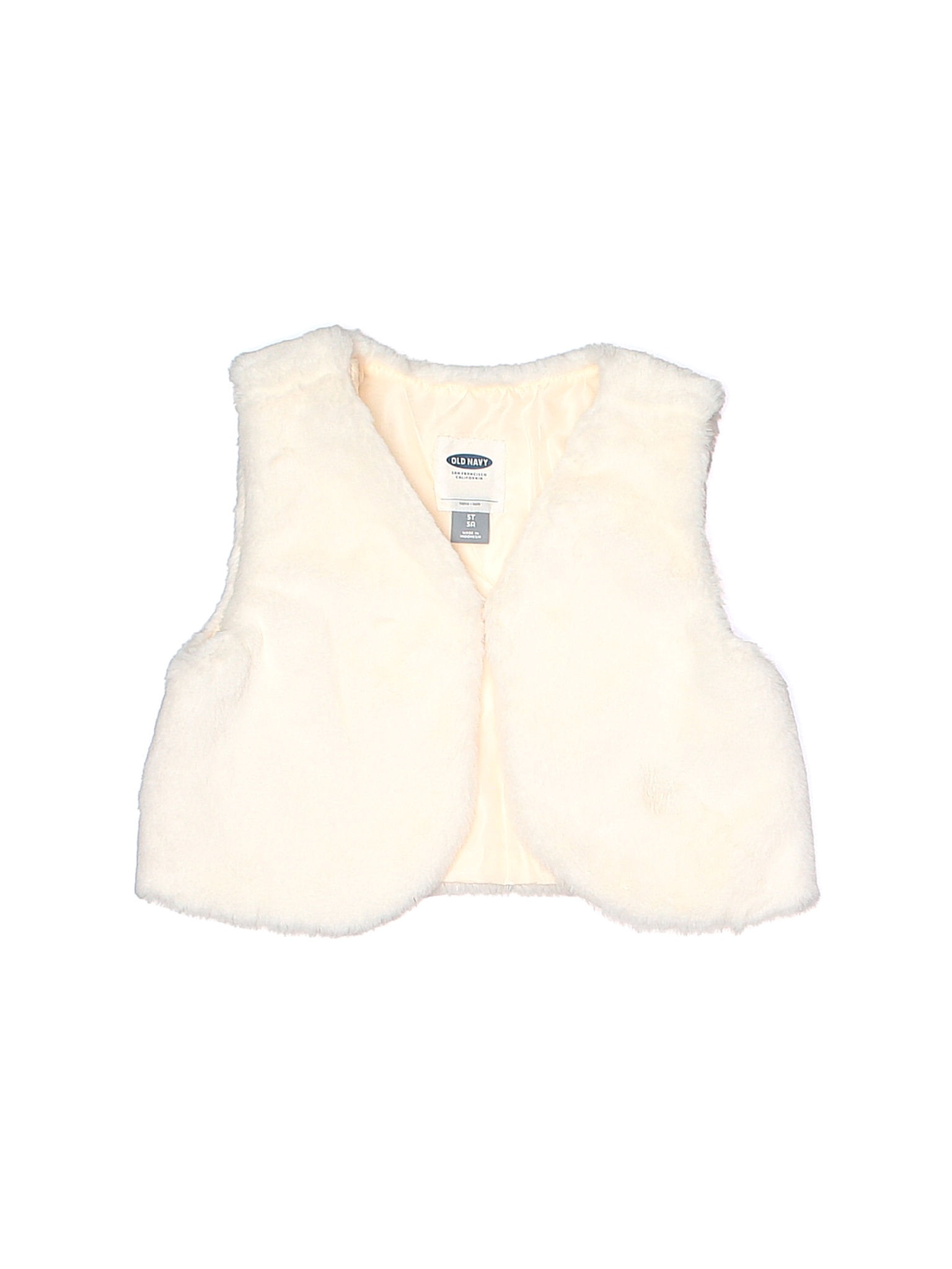 old navy baby fur vest