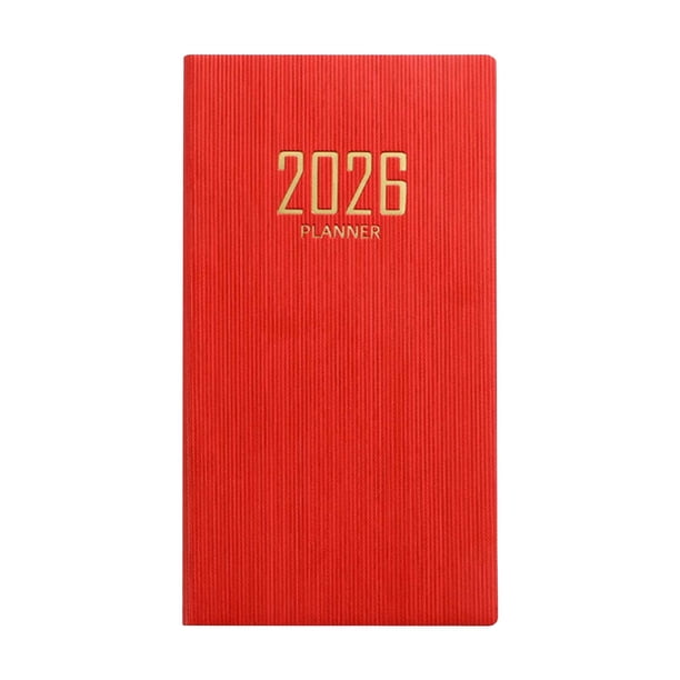 Planificador Diario Cuaderno A6 Mini Cuaderno Organizador Plan Diario Cuaderno Diario de Viaje