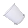 thumbnail image 1 of Monstrate Maceta para suelo, cubo, dormitorio, jardín, maceta de resina, maceta para hierbas, contenedor suculento con bandeja, accesorio de Jardín y Patio Blanco/Bandeja 21cm**16cm*13cm, 1 of 6