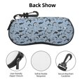 thumbnail image 3 of Sikiie Dolphins Sunglasses Soft Case Neoprene Zipper Eyeglass Case, Zipper Portable Spectacle Cases for Men Women, 3 of 6
