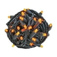 thumbnail image 2 of Novelty Lights 50 Light Amber LED Christmas Mini Light Set (Black Wire, 25 Feet), 2 of 7