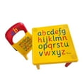 thumbnail image 4 of SalonMore ABC Alphabet Childrens Plastic Table and Chair Set - Kids Toddlers Childs - Gift, 4 of 5