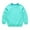 Mint Green, variant on Spazoro Toddler Girls Sweatshirts, Long Sleeve Solid Color Casual Crew Neck Pullover Tops for Kids Girls Boys Light Blue Size 3 T