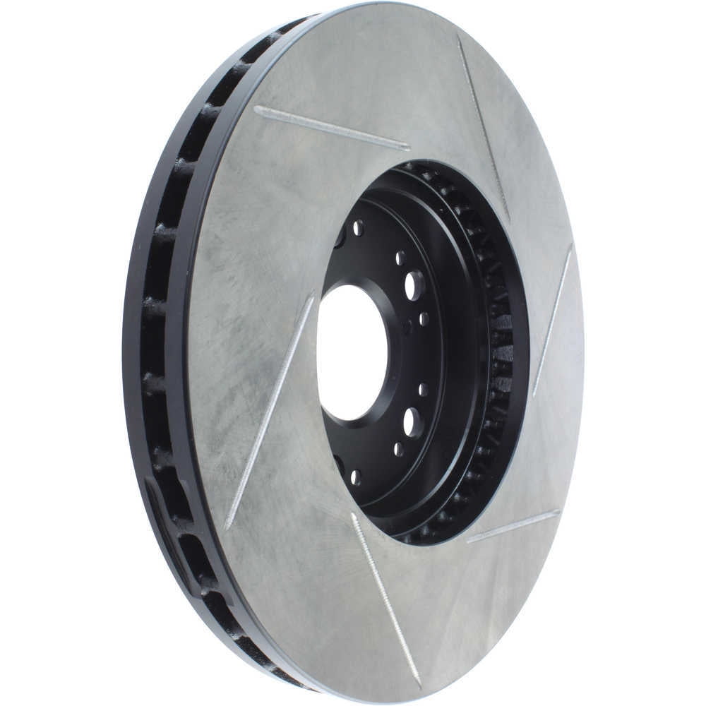 StopTech Power Slot 93-05 Lexus GS Series / 00-05 IS300 / 93-94 LS Series Front Right Slotted Rotor Fits select: 1992-2000,2002-2010 LEXUS SC