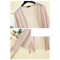thumbnail image 6 of Pxiakgy Summer Cardigan for Women Lightweight Thin Long Sleeved Cardigan for Women for Summer Short Styles for Flying Border Sun Clothes Large Size Loose Air Conditioning Shawl Exterior Exterior, 6 of 7