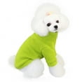 thumbnail image 6 of Winter Warm Soft Slim Zipper Neck Dog Puppy Sweater Knitted Clothes Pets Apparel, 6 of 8