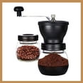 thumbnail image 3 of Eternal - 2 Piece Manual Burr Coffee Grinder Set Stainless Steel Handle - Black Ceramic, 3 of 5