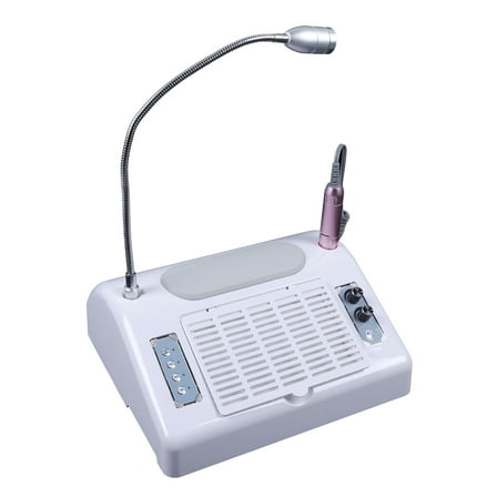 ChicHomey Pro 5in1 Manicure Machine w LED Nail Dryer Lamp Dust Collector Nail Drill Desk L