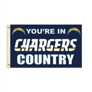 San Diego Chargers Official NFL 3'x5' Banner Flag by Fremont Die