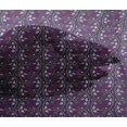 thumbnail image 4 of oneOone Viscose Chiffon Fabric Leaves & Floral Block Printed Fabric 1 Yard 42 Inch Wide, 4 of 4