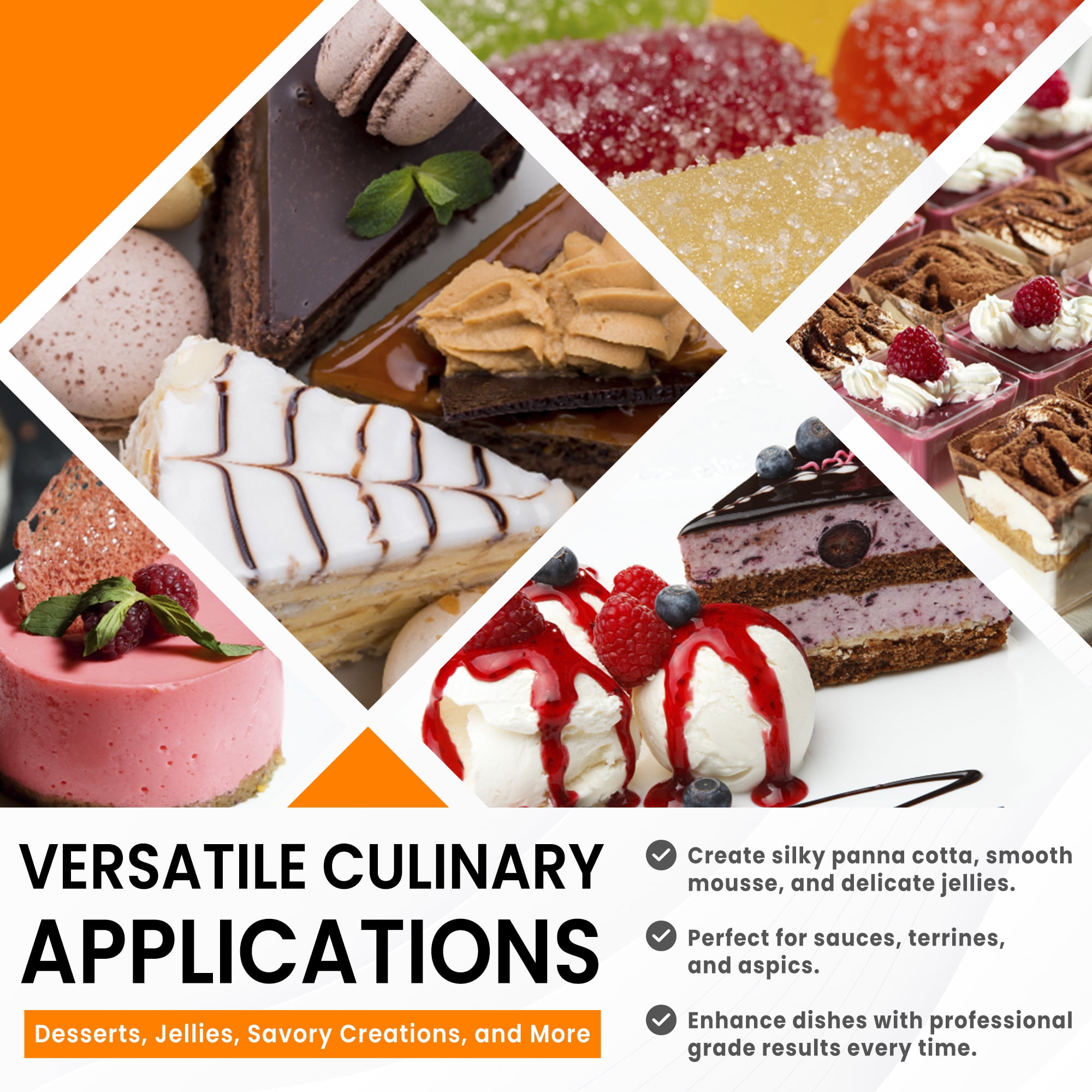 Silver Gelatin Sheets For Baking - 25 Count Professional Grade From Germany