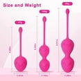thumbnail image 4 of Kegel Balls for Women with Remote Control- Kegel Exerciser Weights for Beginners & Advanced(Pink), 4 of 6