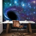 thumbnail image 2 of Idea4wall 7pcs Wormhole In Space Stick Wallpaper Removable Wall Murals Large Wall Stickers for Home Decoration, 96"x168", 2 of 5