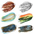 thumbnail image 5 of FEAMOS Silicone Skirts Fishing Lure Skirt for Spinnerbaits Bass Buzzbaits Fishing Jigs Craw Trailers Bass Skirts, 5 of 7
