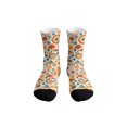 thumbnail image 2 of Thanksgiving Crew Socks For Men Women Adult Mid Calf Casual Athletic Socks With Pumpkin Floral Print Soft Everyday Socks, 2 of 5