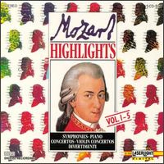 Pre-Owned Mozart Highlights, Vols. 1-5 (CD 0018111860024) by Budapest Wind Ensemble, Christian Altenburger (violin), Daniel Gerard (piano), German Bach Soloists, Gyula Kiss (piano);...