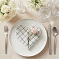 thumbnail image 3 of Unique Bargains 6Pcs Washable Restaurant Cloth Napkins White 16x12inch, 3 of 6
