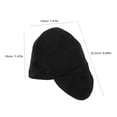 thumbnail image 6 of SEWOART Flame Resistant Fireproof Welding Cap Black Adjustable Protective Hat for Industrial Welding, 6 of 6