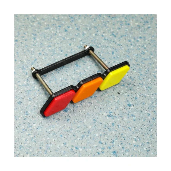 Tri-Color Grille Badge Emblem Car Accessories For Toyota Tacoma 4Runner Tundra