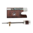 thumbnail image 2 of Musically 4/4 3/4 Violin Snakewood Bow Frog Inlay For Violinist, 2 of 8