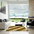 thumbnail image 7 of Ahgly Company Machine Washable Indoor Rectangle Transitional Dark Bronze Brown Area Rugs, 2' x 3', 7 of 7