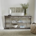 thumbnail image 2 of Bowery Hill Traditional 4 Drawer Wood Console Table in Gray, 2 of 3
