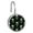 Multicolor 1, variant on 12pcs Decorative Shower Curtain Hooks, Rust Resistant Shower Rings for Bathroom Living Room,Rustproof Stainless Steel Rings for Shower Curtain and Liner Rods,Halloween Scary Green Skull