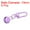 Purple, variant on Uxcell 5 Pack Pet Bells, 13mm/0.51" Dia Golden Carbon Steel Bells with Clasps for DIY Crafts