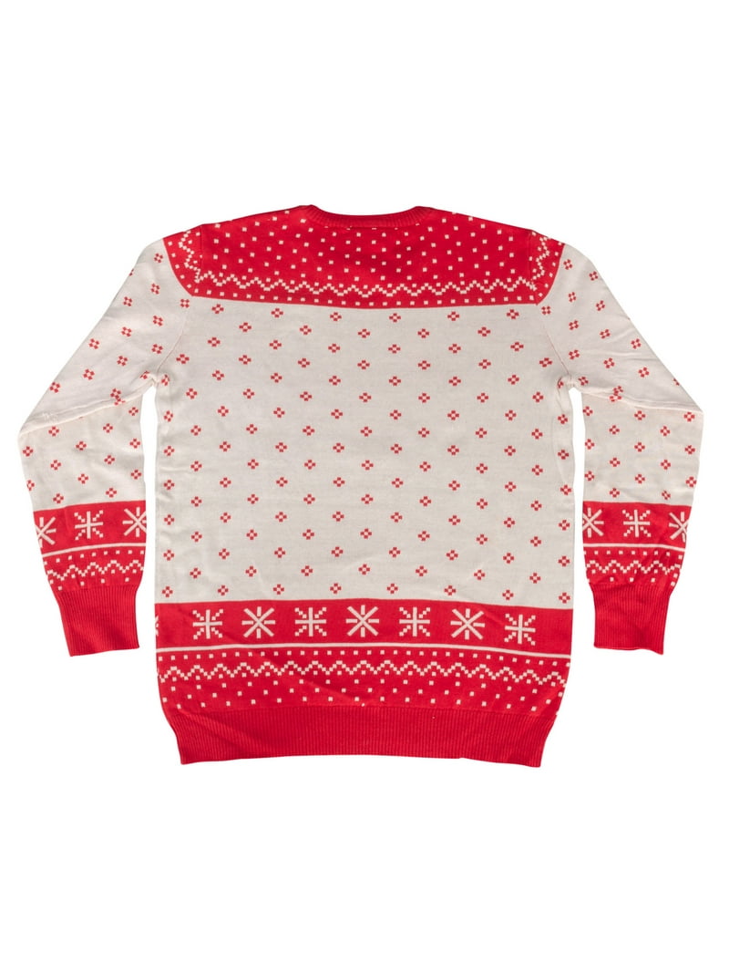 Elf Buddy Santa I Know Him Pattern Ugly Christmas Sweater for